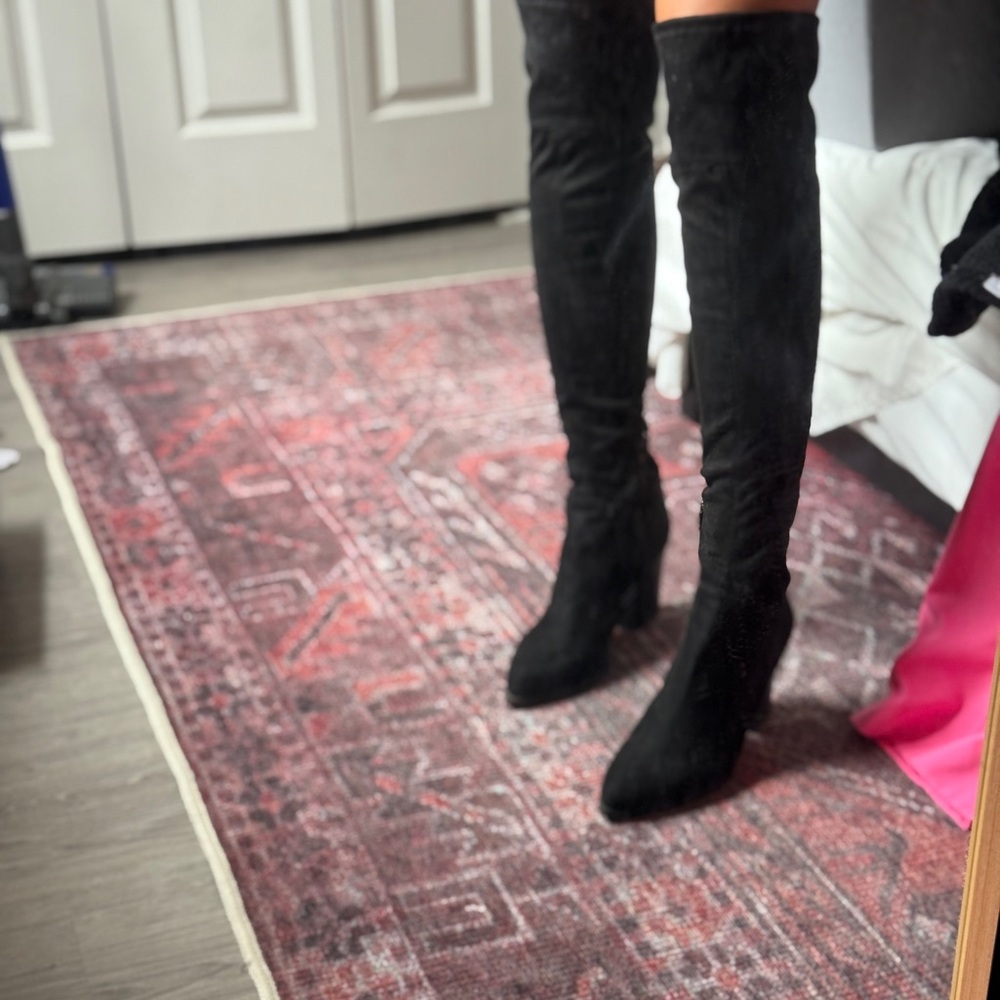Marc Fisher Over The Knee Boot size 11 Black